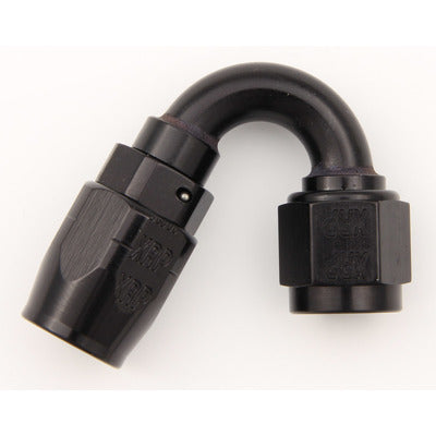 XRP #12 150-Degree Double Swivel Hose End Black