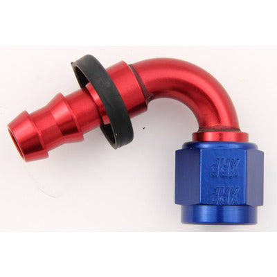 XRP #8 120-Degree Push-On Hose End
