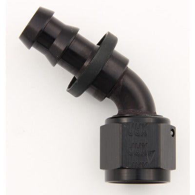 XRP #10 60-Degree Push-On Hose End Black