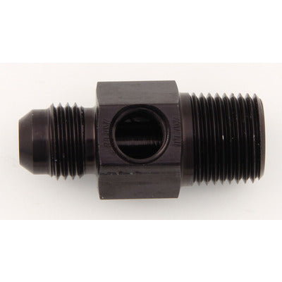 XRP #6 to 3/8 NPT Fuel Press Adapter w/ 1/8 NPT Port