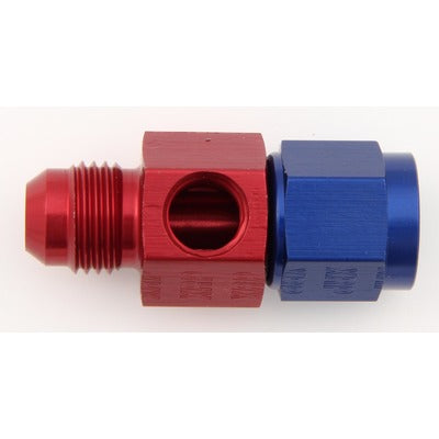 XRP #6 to #6 Female Fuel Press Adapter w/ 1/8 NPT Port