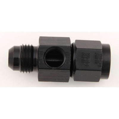 XRP #6 to #6 Female Fuel Press Adapter w/ 1/8 NPT Port