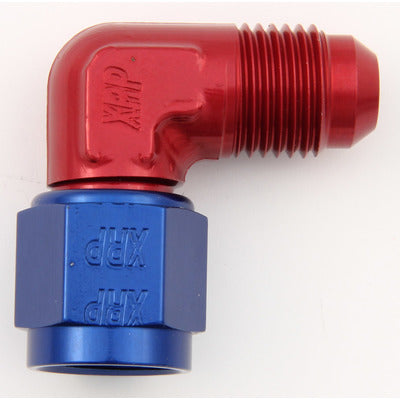 XRP #10 90-Degree Female Swivel to Male Flare Forged Fitting