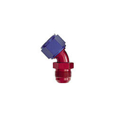 XRP #10 45-Degree Female Swivel to Male Flare Adapter