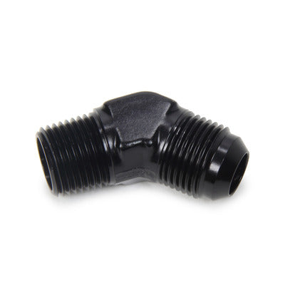 XRP 10AN Male 45-Degree to 1/2" NPT Fitting Black
