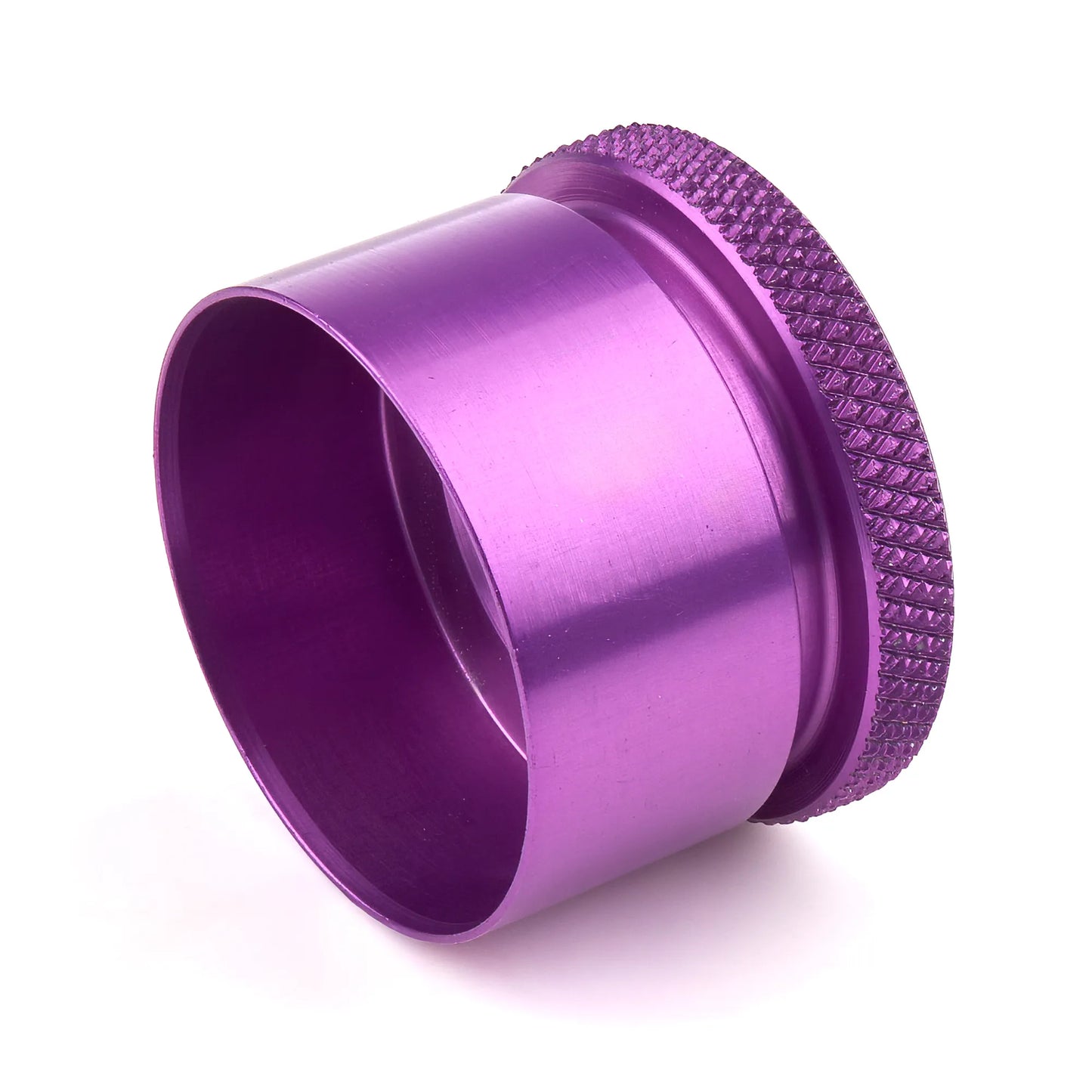 XRP 992920HC -20 AN Clamshell Cap Aluminum Purple (side view)