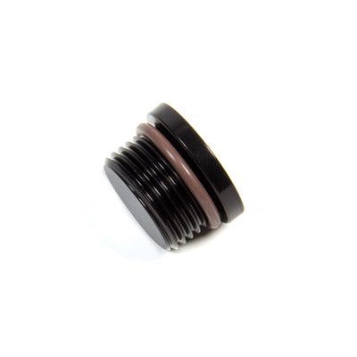 XRP -12 ORB Internal Hex Port Plug Aluminum Black