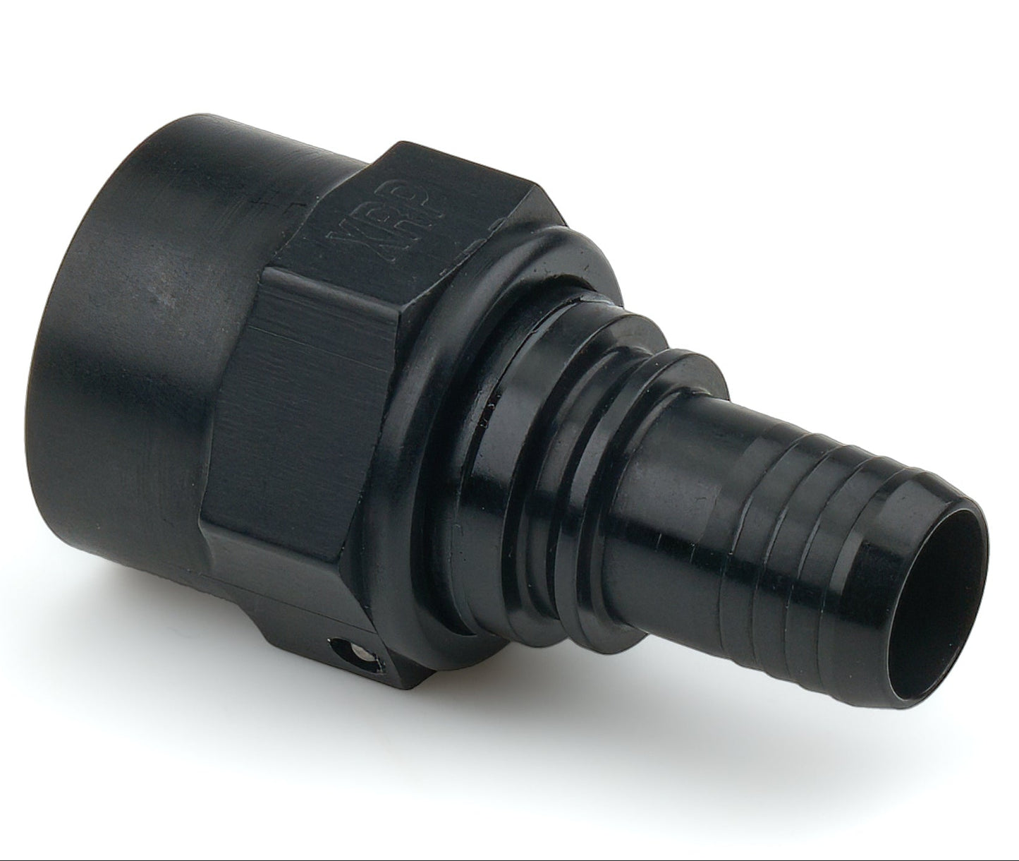 XRP RC220008TDBB -8 AN Straight Race Crimp Hose End Black
