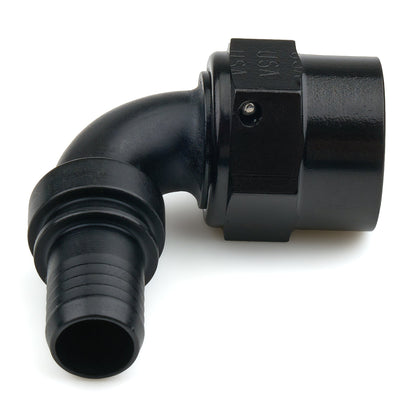 XRP 8AN 90° Race Crimp Hose End Black TD | RC229008TDBB
