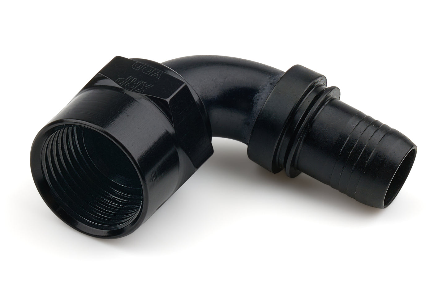 XRP RC229010TDBB 10AN 90° Race Crimp Hose End Black
