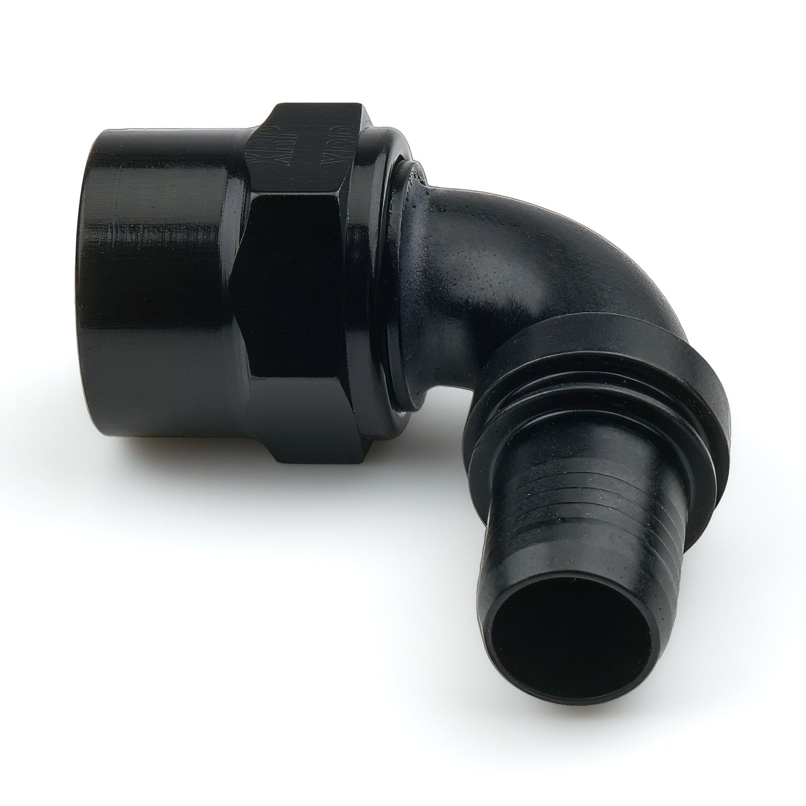XRP RC229010TDBB 10AN 90° Race Crimp Hose End Black
