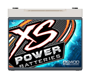 XS Power AGM Battery 12 Volt 1200a CA D2400 (front)