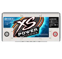 XS Power AGM Battery 12 Volt 1250A CA D4900 (label)