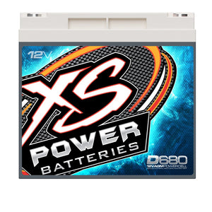 XS Power AGM Battery 12 Volt 370A CA D680 (front)