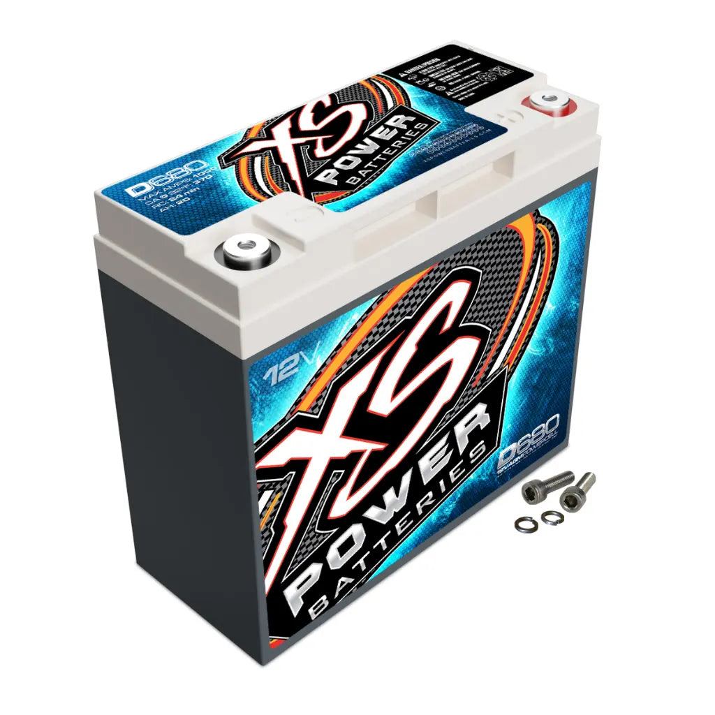 XS Power AGM Battery 12 Volt 370A CA D680