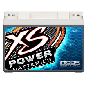 XS Power AGM Battery 12 Volt 641A CA D925 (front)