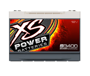 XS Power AGM Battery 12V S3400 (front)