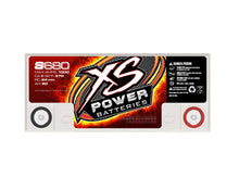 XS Power AGM Battery 12V 370A CA S680 (label)