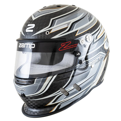 Zamp RZ-67D Helmet RZ-67D (Carbon Fiber / Fluorescent Gray)