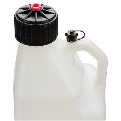 Allstar Utility Jug with Filler Hose (White, Fuel Cap)