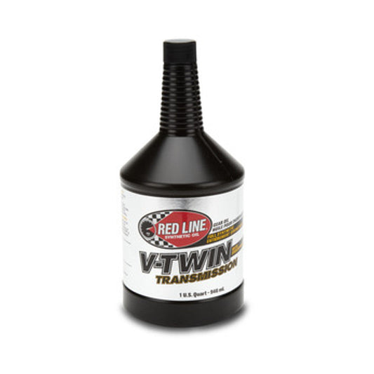Red Line V-Twin Motorcycle Transmission Oil with Shockproof 42804 (Quart)