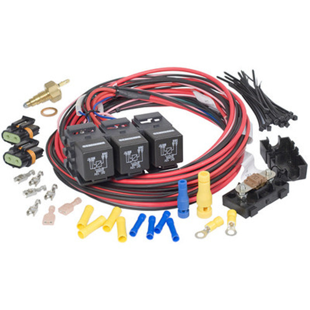 Painless GM LS/Gen III Dual Activation Dual Fan Relay 30118