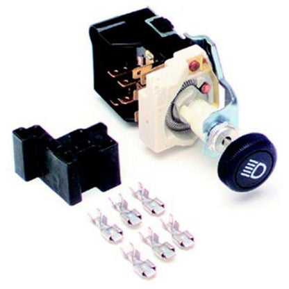 Headlight Switch with GM-Style Black Knob