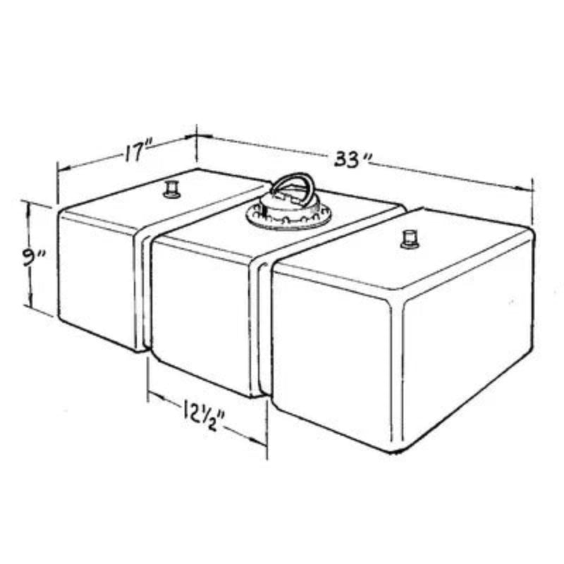 JAZ Circle Track Fuel Cell 22-Gallon
