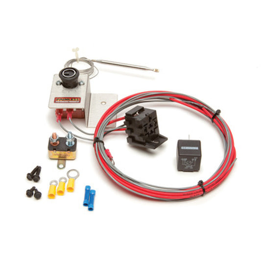 Painless Adjustable Fan Thermostat w/Relay 30104