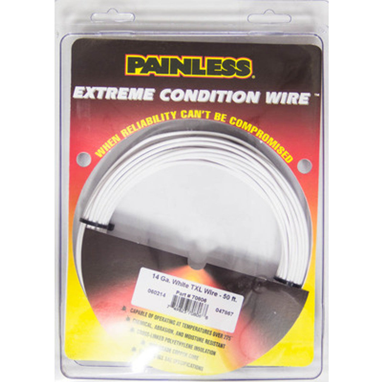 Painless Extreme Condition Wire (White)