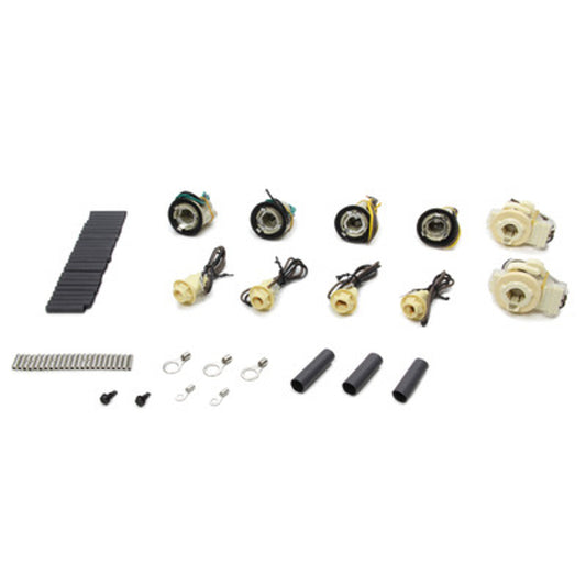 Painless Dual Square Headlights Pigtail Kit 80-87 GM Truck 30352