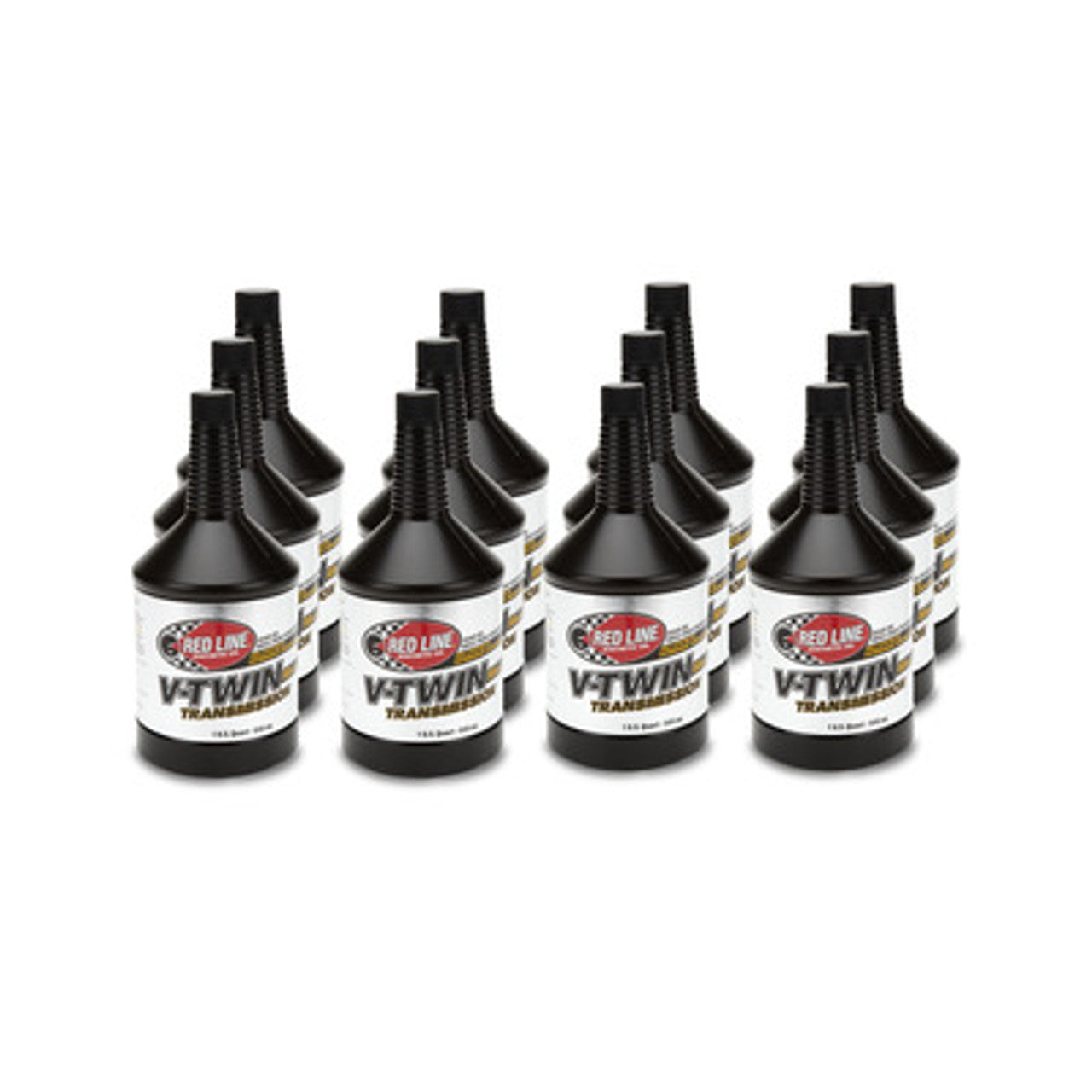 Red Line V-Twin Motorcycle Transmission Oil with Shockproof (Case) 42824