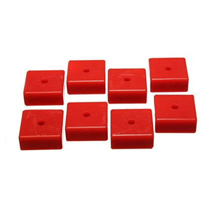 Energy Suspension Leaf Spring Pad Bushing Kit 2-1/16" 9.9535R (Red)