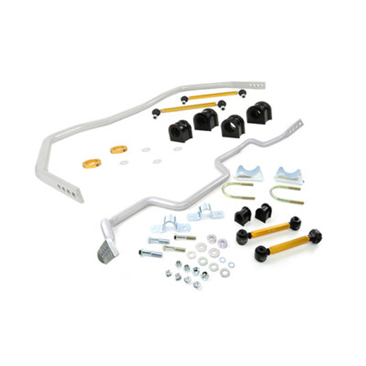 Whiteline 05-14 Mustang Sway Bars Front 33mm / Rear 27mm  