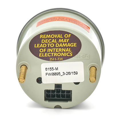 AutoMeter Water Temperature Gauge 6155-M (back)