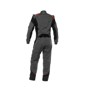 Bell PRO-TX Race Suit - Grey/Orange (Back)
