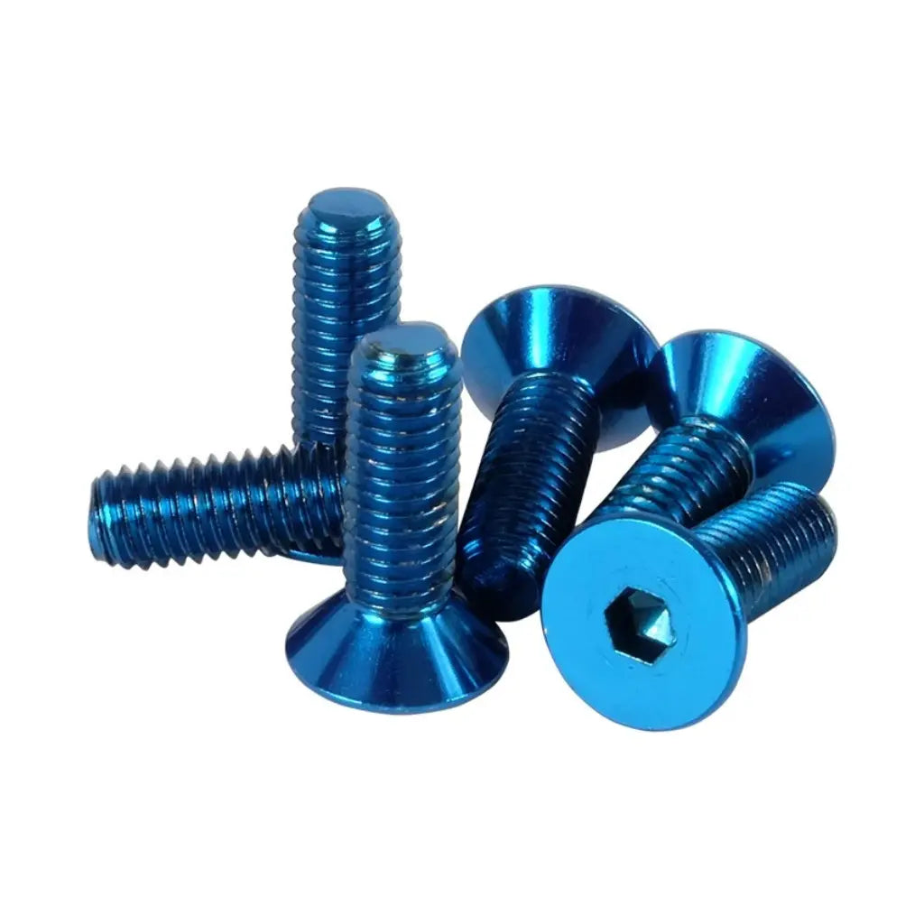 NRG Screw Kit Steering Wheel Blue Conical