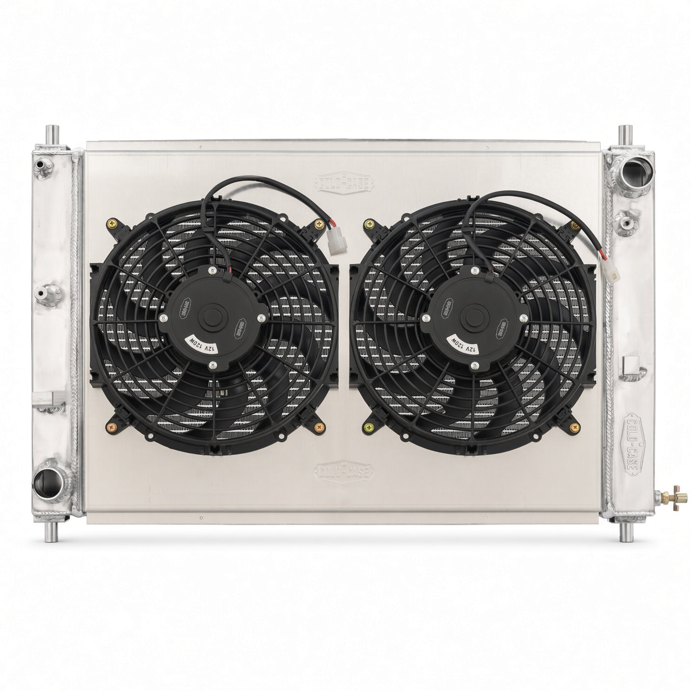 Cold Case Radiator and Fan LMM573-5K, 97-04 Mustang