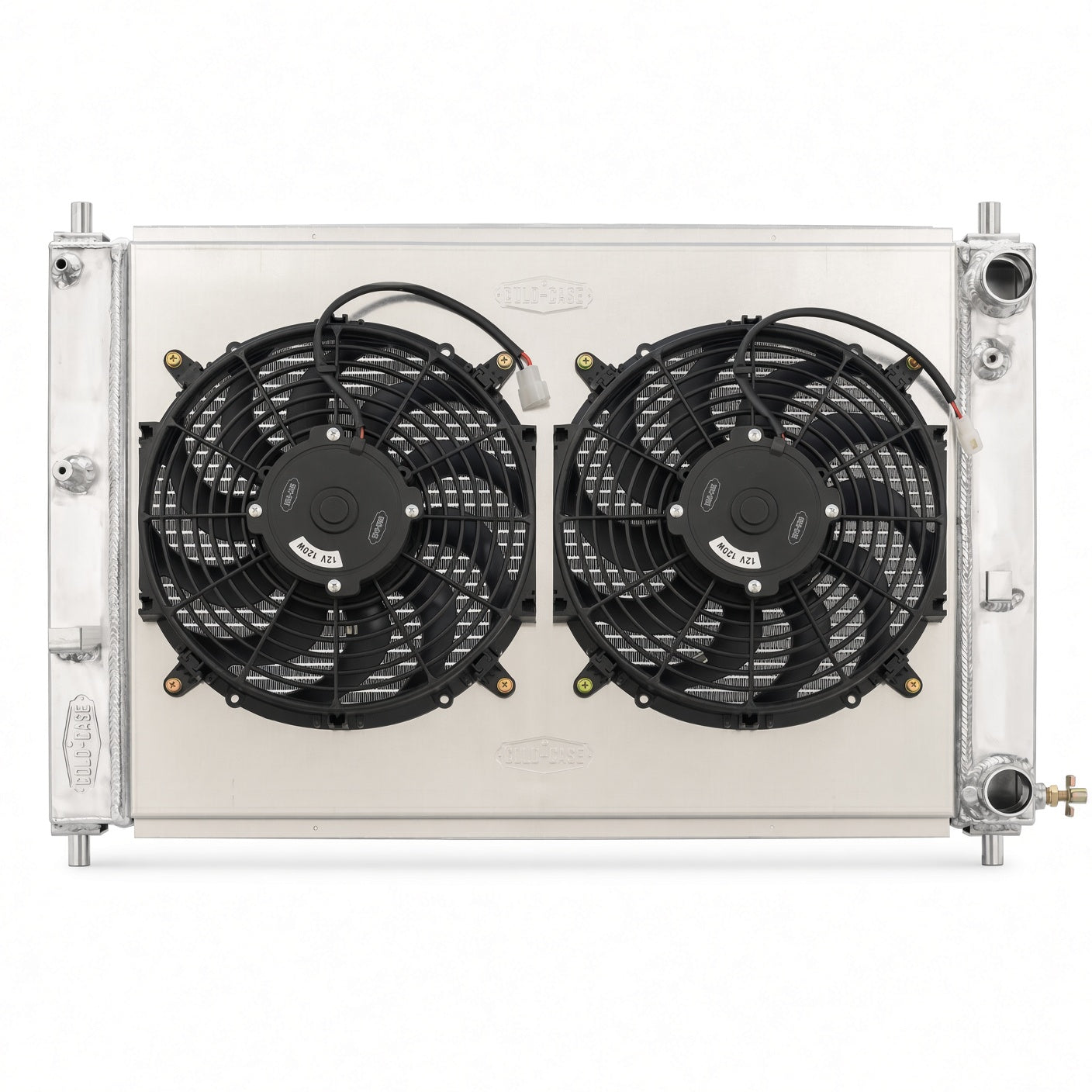 Cold Case Radiator and Fan LMM573-7K4, 97-04 Mustang