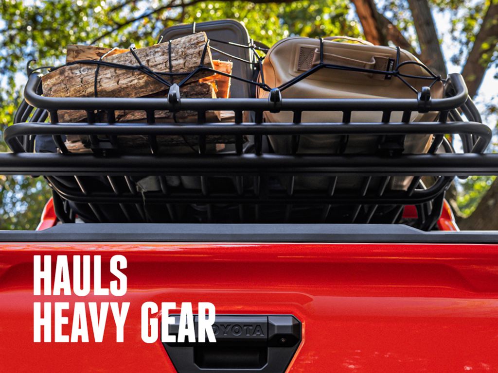 RealTruck Elevate Cargo Basket (Standard) hauls heavy gear