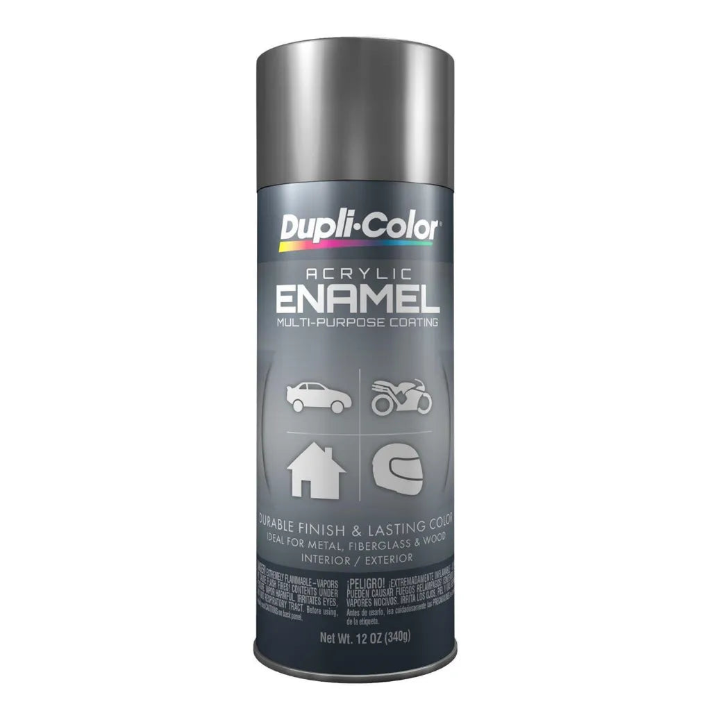 Dupli-Color Acrylic Enamel Paint, Chrome Aluminum