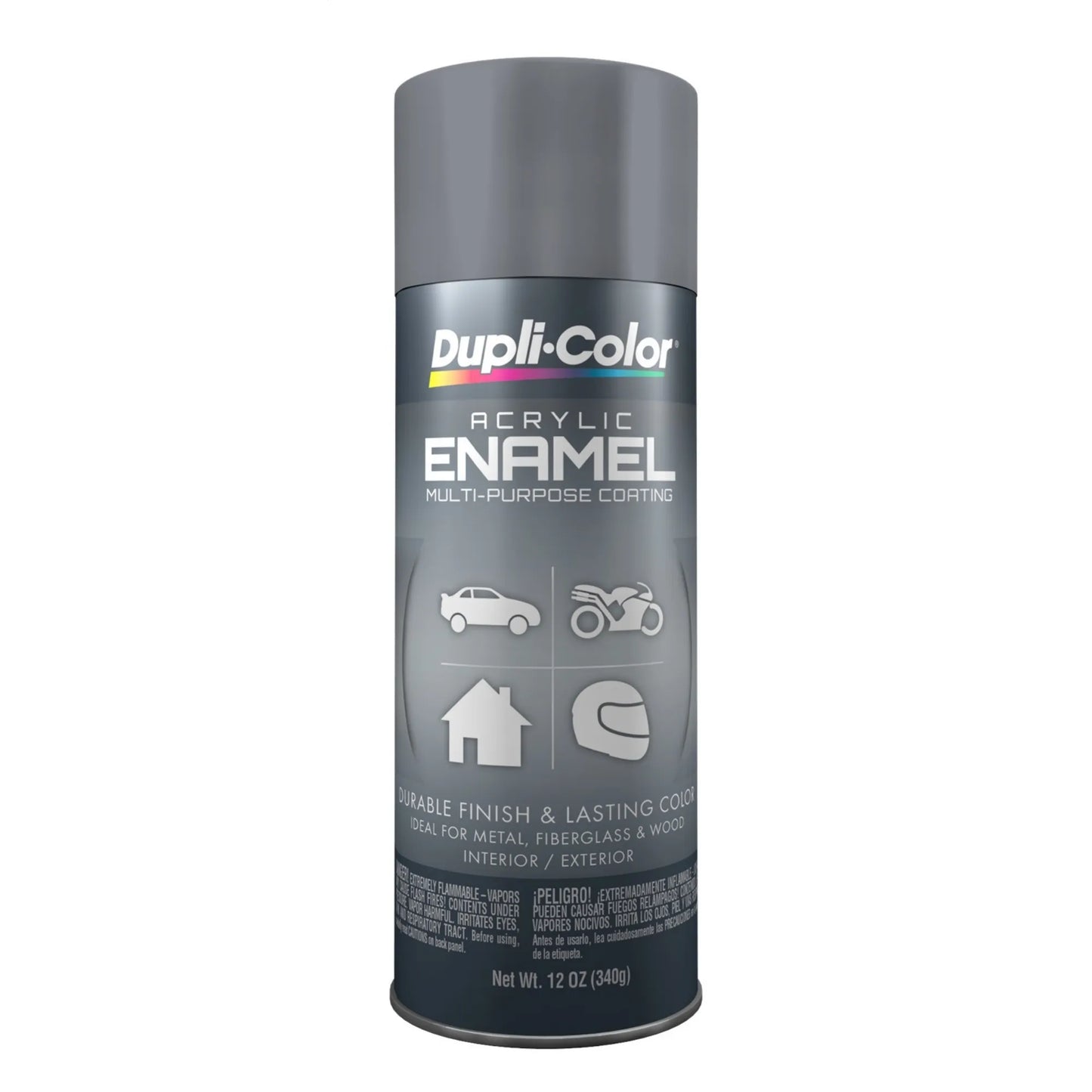 Dupli-Color Acrylic Enamel Paint, Gloss Machinery Gray