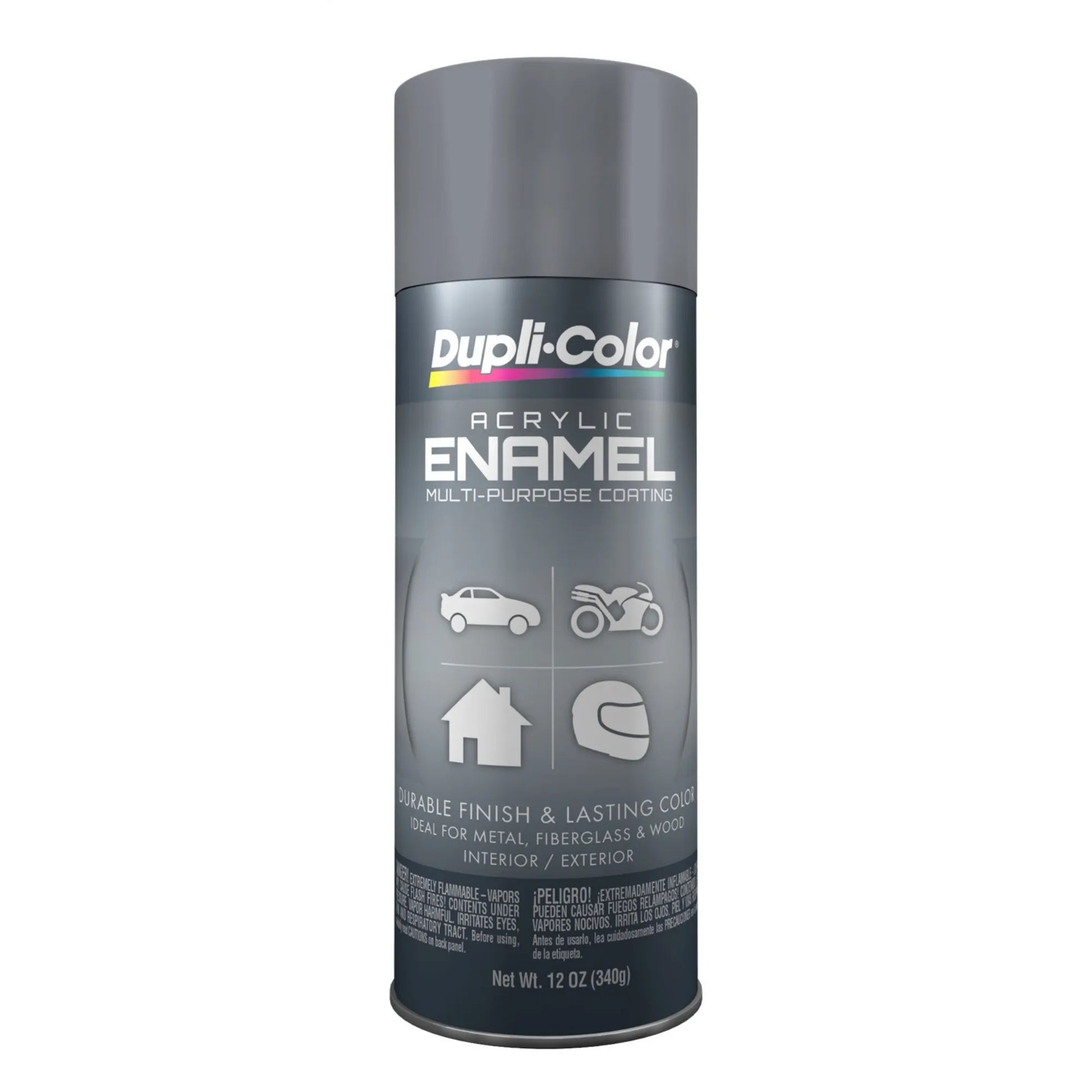 Dupli-Color Acrylic Enamel Paint, Gloss Machinery Gray