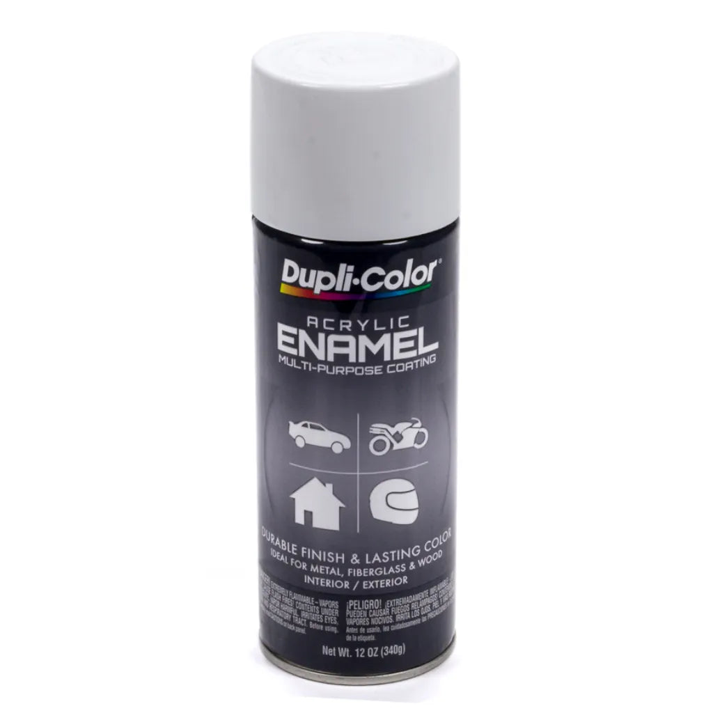 Dupli-Color Acrylic Enamel Paint, Gloss OSHA White
