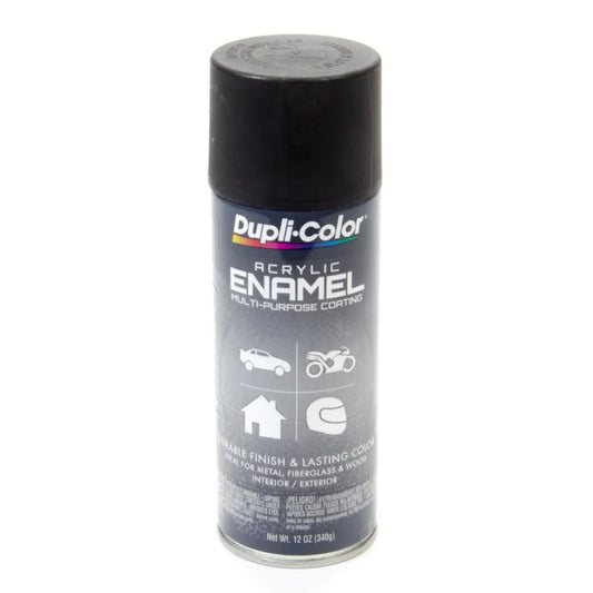 Dupli-Color Acrylic Enamel Paint, Semi Gloss Black