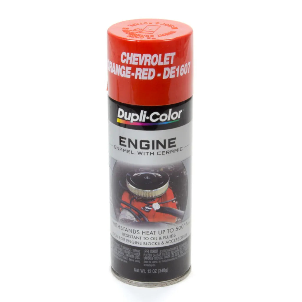 Dupli-Color Engine Enamel Paint with Ceramic, Chevy Orange/Red