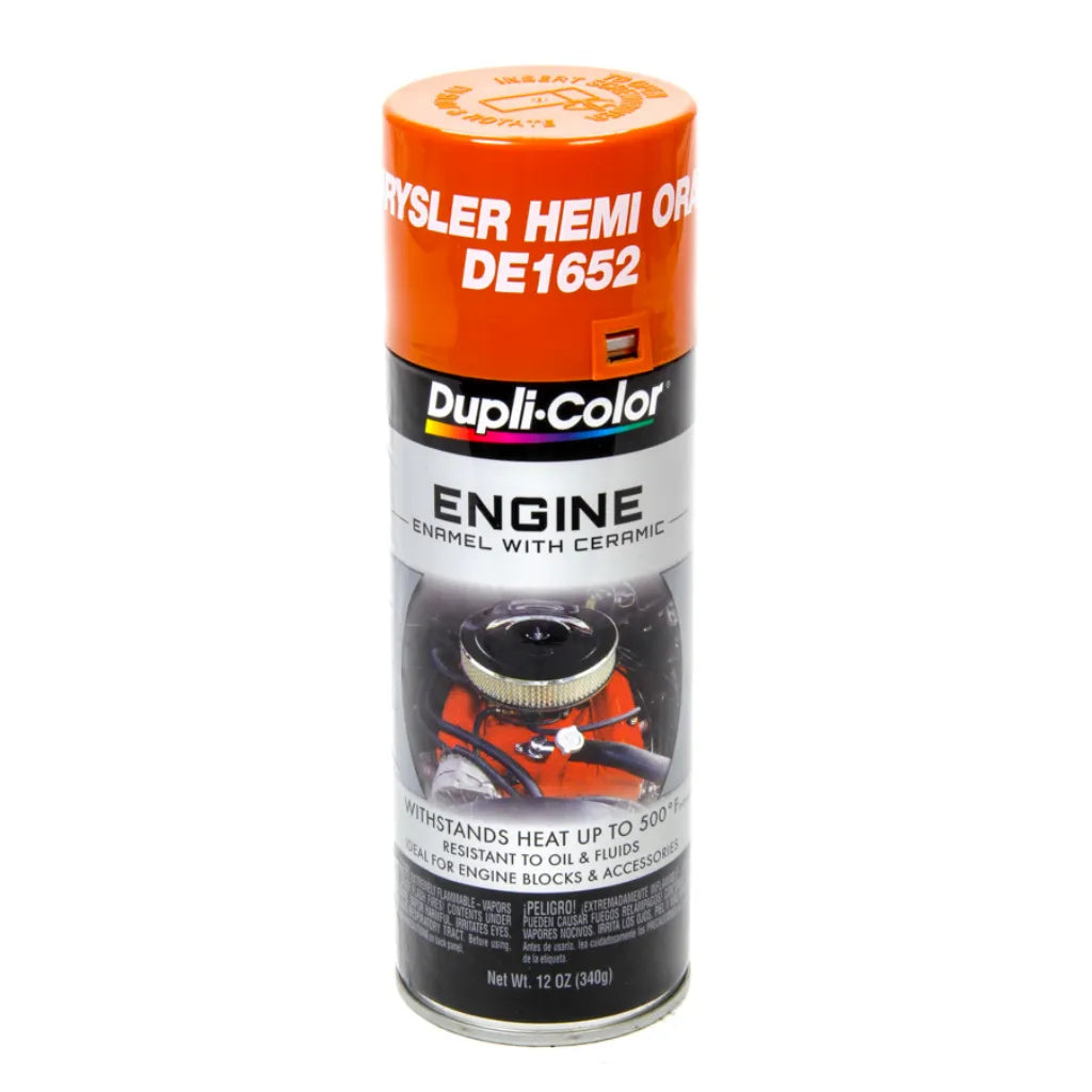 Dupli-Color Engine Enamel Paint with Ceramic, Chrysler Hemi Orange