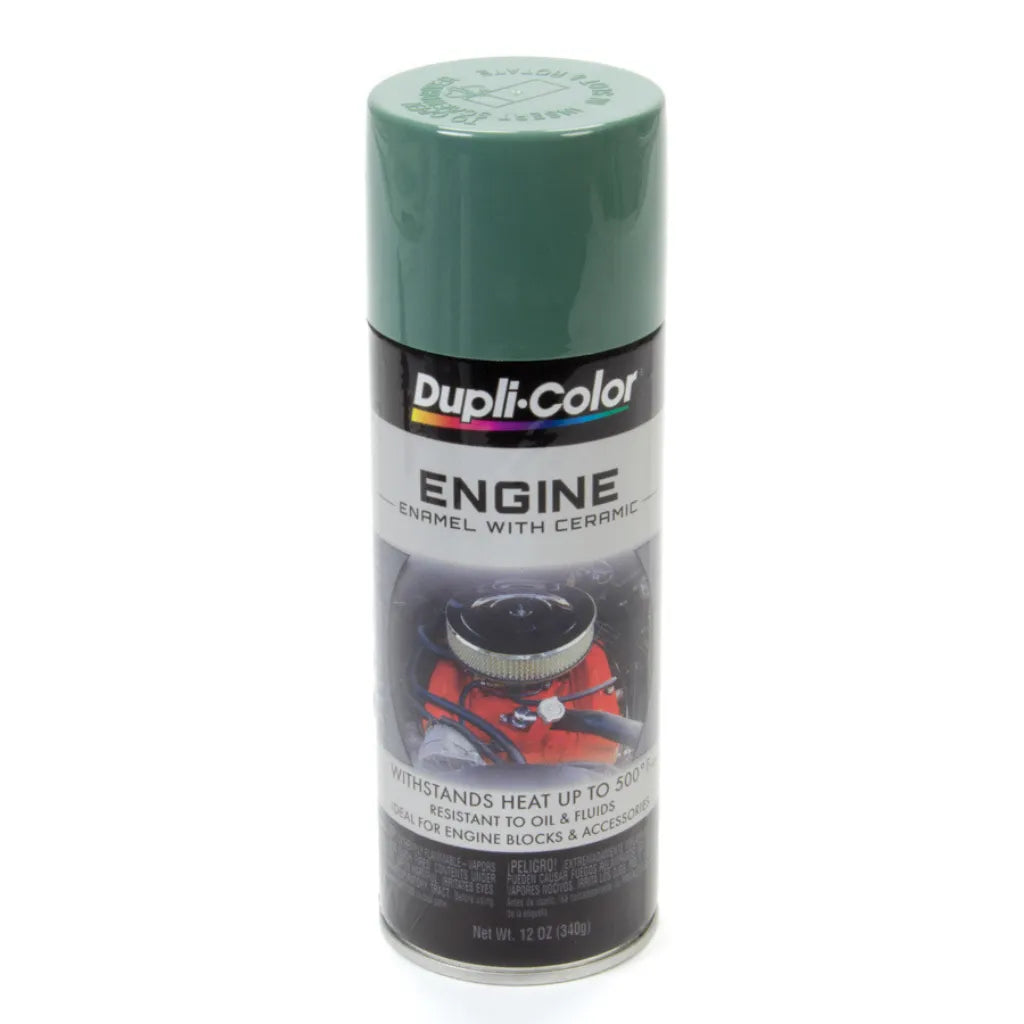 Dupli-Color Engine Enamel Paint with Ceramic, Detroit Diesel Green