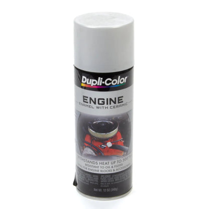 Dupli-Color Engine Enamel Paint with Ceramic, Gloss Aluminum