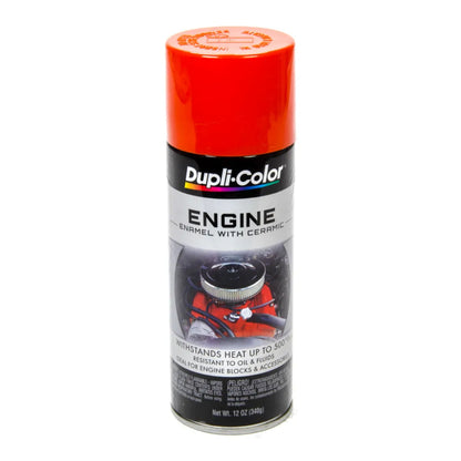 Dupli-Color Engine Enamel Paint with Ceramic, Gloss Chevy Orange